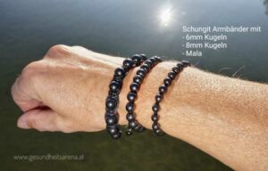 schungit armbänder