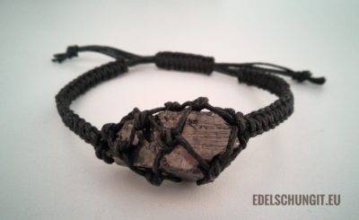 Edel-Schungit Armband