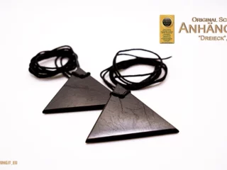 Schungit Anhänger Dreieck vorschaubild