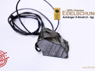 edelschungit anhänger xs