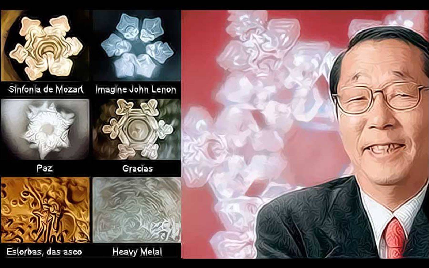 Masaru Emoto wasserkristalle