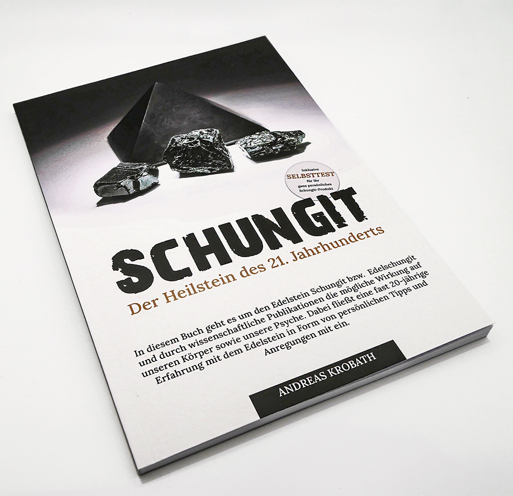 Schungit Buch von Andreas Krobath