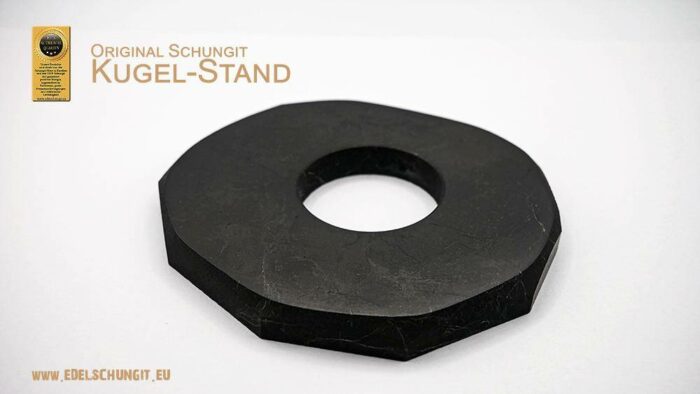 standplatte für schungit kugeln