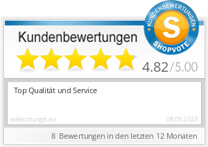Shopbewertung - edelschungit.eu