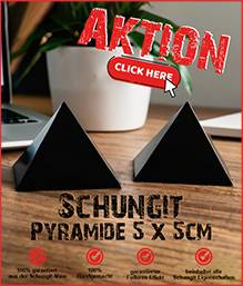 Schungit Pyramide Aktion zum Sonserpreis