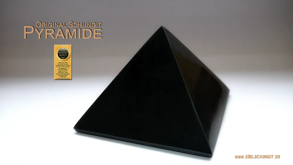 Schungit Pyramide - Karelien