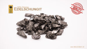 edelschungit - schungit wasser - rohsteine splitt