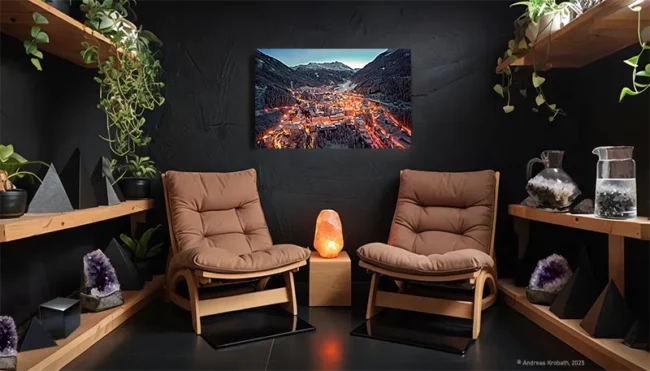 Schungit Raum, shungite room austria - by Krobath Andreas