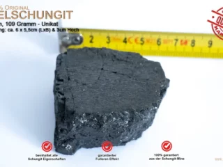 edelschungit rohstein 109gramm unikat