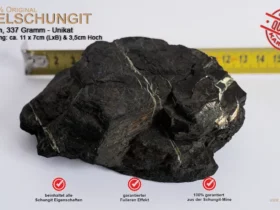 edelschungit rohsteine 337gramm - unikat