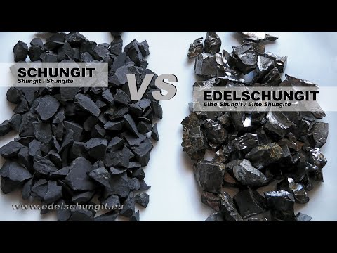 Schungit vs Edelschungit - Videoerklärung