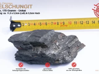edelschungit rohsteine 170gramm unikat