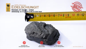 edelschungit rohsteine 81gramm unikat