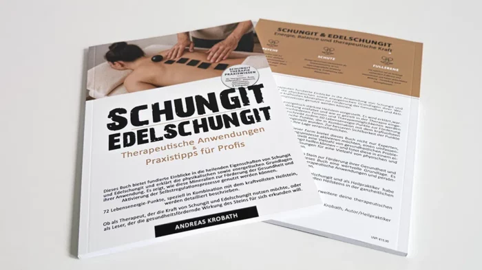 Buch schungit edelschungit - andreas krobath 2025