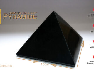 Schungit Pyramide 10cm 2025