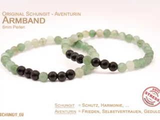 schungit armband - Aventurin - Antistress