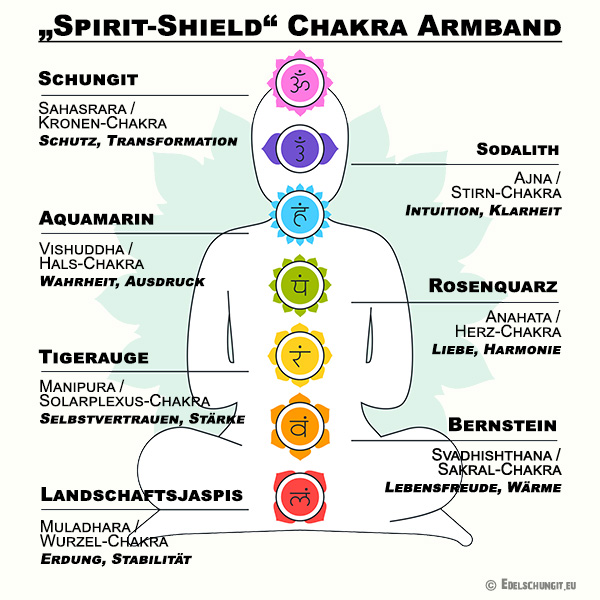 chakra armband - spirit shield
