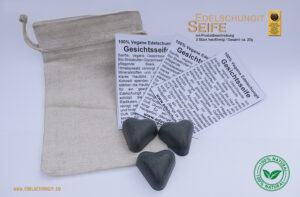 Edelschungit Seife - Schungit Seife vegan