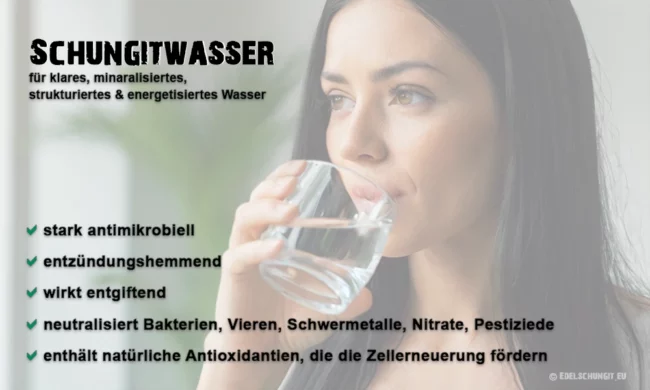 schungit wasser wirkung 2024 grafik
