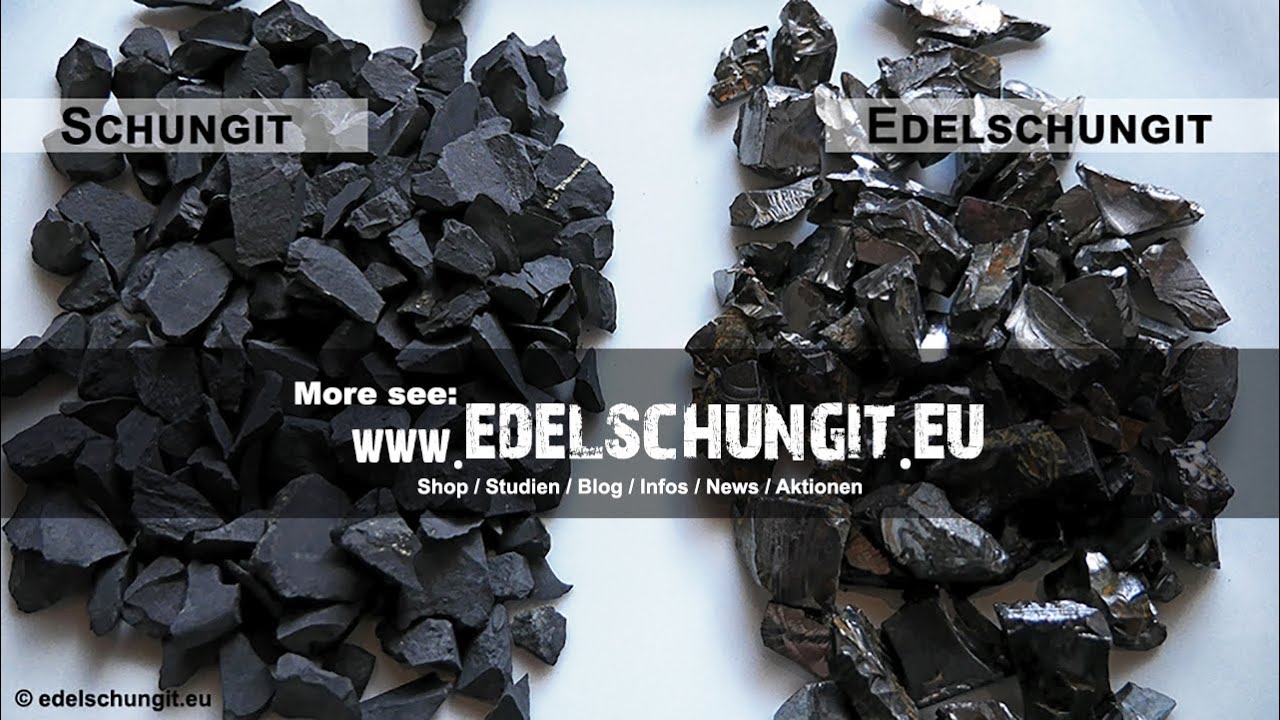 Schungit vs. Edelschungit