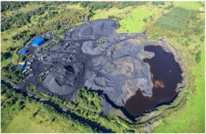 Schungit Mine in Karelien