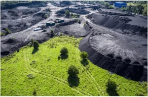 Schungit Mine in Karelien