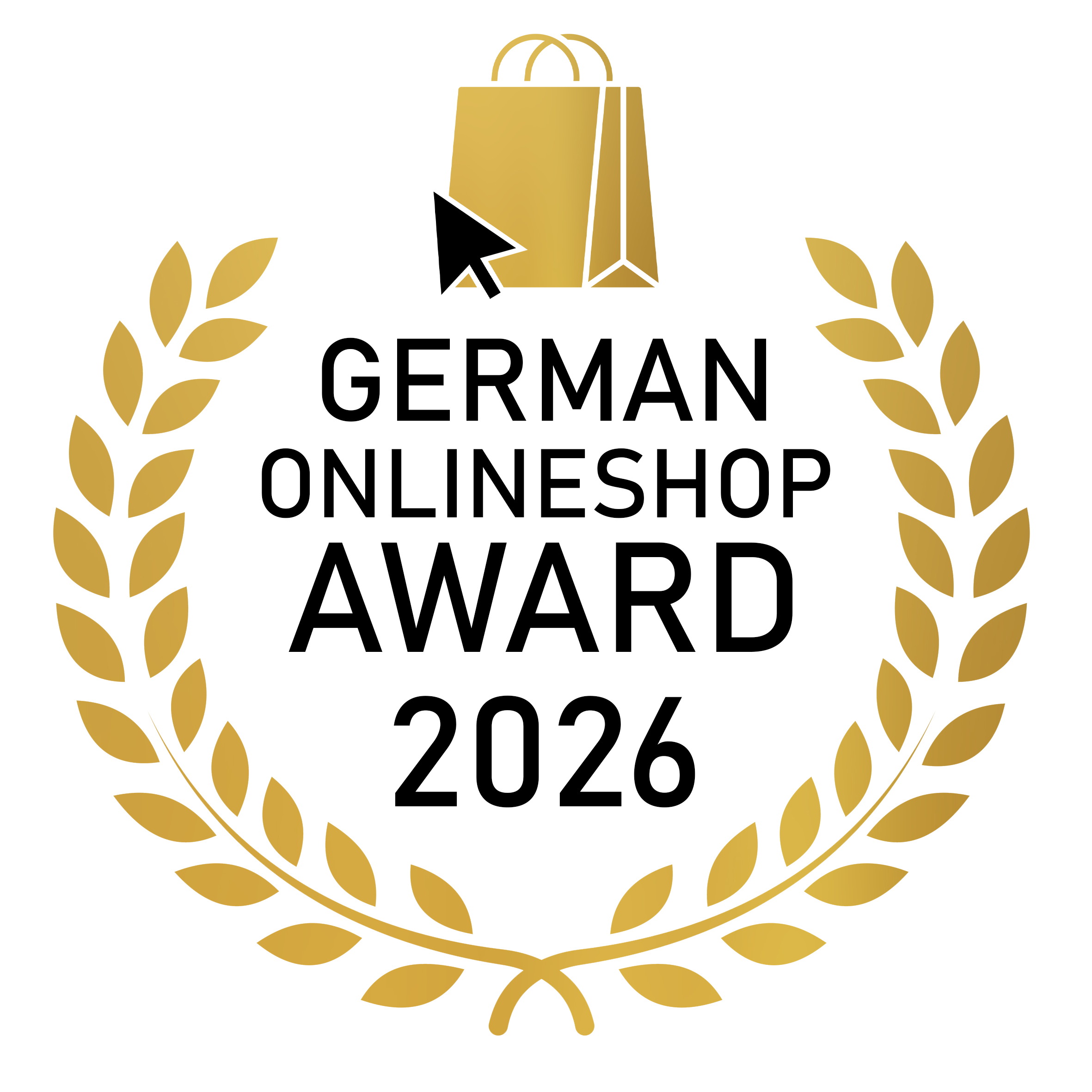 German Onlineshop Award 2026 Siegel Gewinner edelschungit.eu